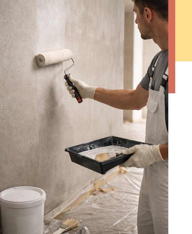 Грунтовка стен в Орске от 2275 руб. м2 — быстро, недорого, с материалом | ОТДЕЛОЧНИК-Рск