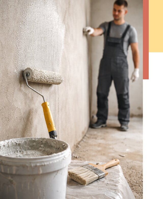 Нанесение бетоноконтакта на стены в Орске от 4343 руб. быстро и недорого | ОТДЕЛОЧНИК-Рск