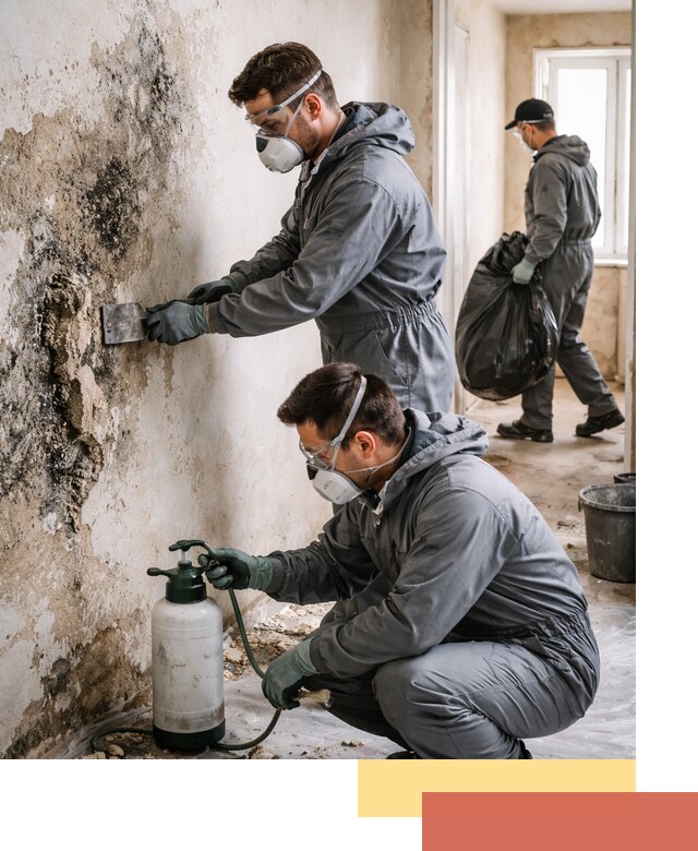 Удаление плесени со стен профессионально в Орске