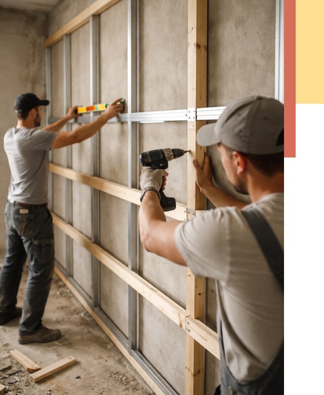 Устройство обрешетки под панели в Орске от 2171 руб. — монтаж под ключ | ОТДЕЛОЧНИК-Рск