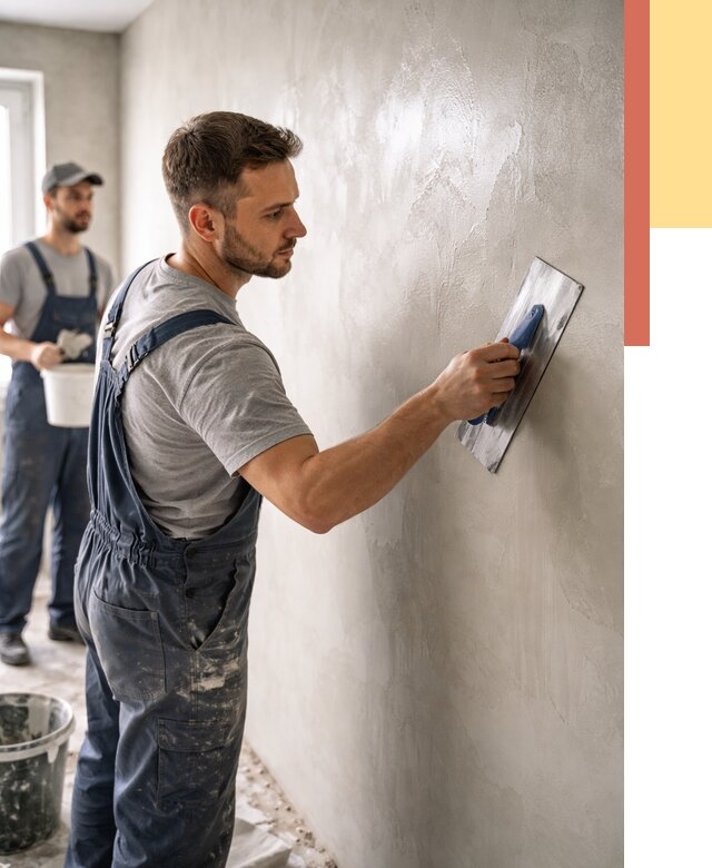 Глянцевание штукатурки стен в Орске от 7755 руб. — услуги и затирка | ОТДЕЛОЧНИК-Рск