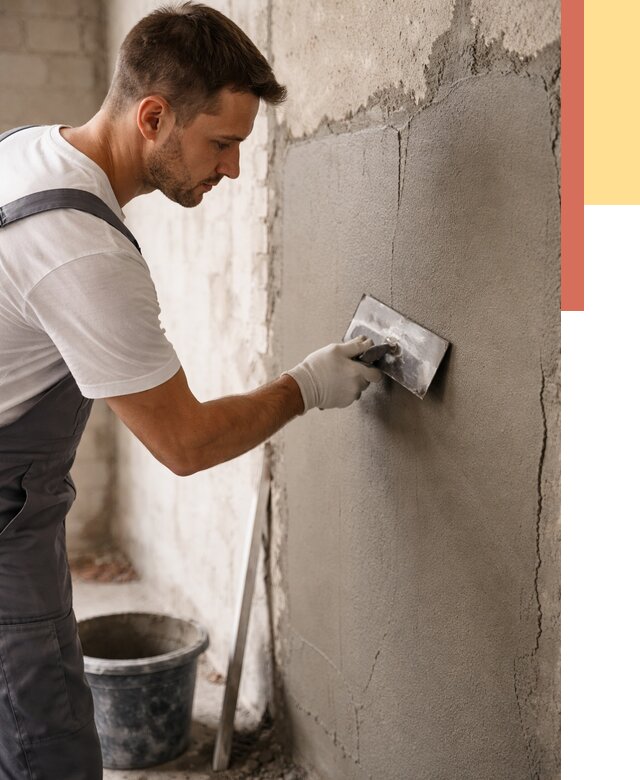 Штукатурка стен под плитку в Орске от 4343 руб./м2 — выравнивание под плитку | ОТДЕЛОЧНИК-Рск