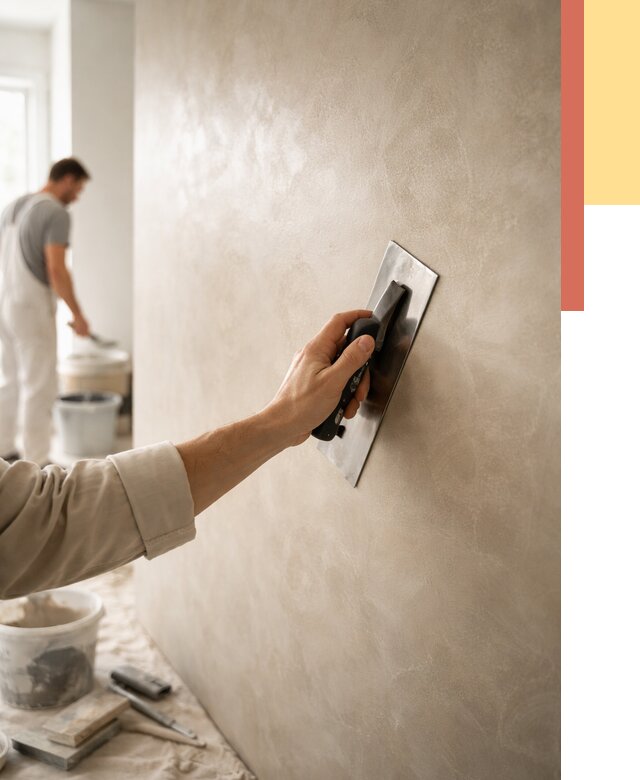 Венецианская штукатурка в Орске от 3619 руб/м² — нанесение стен под ключ | ОТДЕЛОЧНИК-Рск