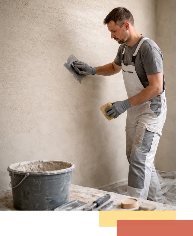 Декоративная штукатурка травертин в Орске для стен и потолков