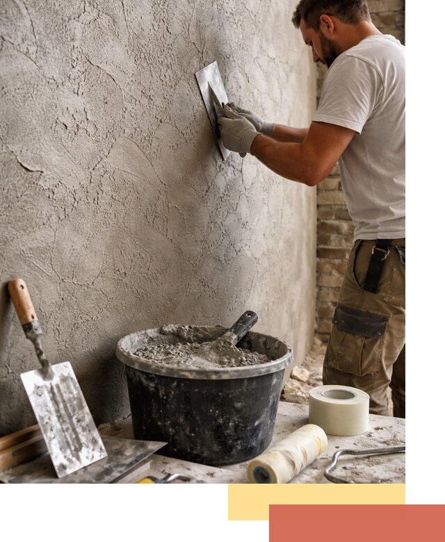 Декоративная штукатурка лофт в Орске — отделка стен и потолков