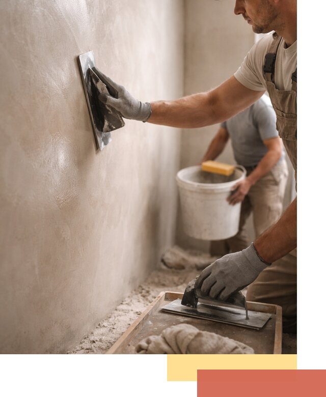 Нанесение марокканской штукатурки таделакт в Орске
