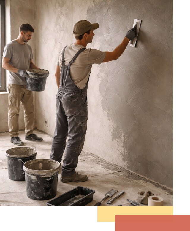 Нанесение микроцемента на стены в Орске качественно и быстро