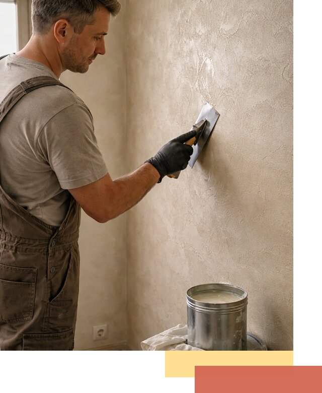 Нанесение воска на штукатурку в Орске для защиты и блеска