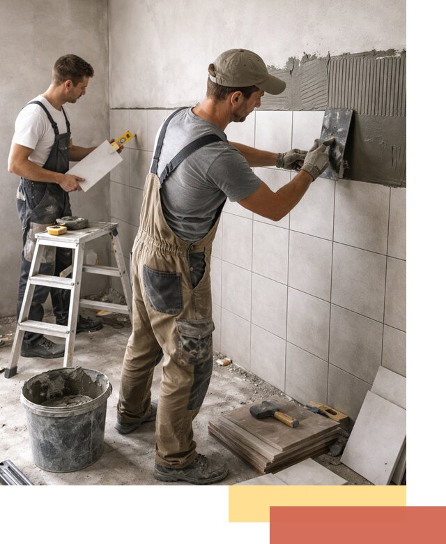 Укладка плитки на стены в Орске профессионально и надежно