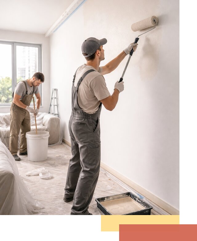 Покраска стен в офисе в Орске — быстрый и качественный ремонт