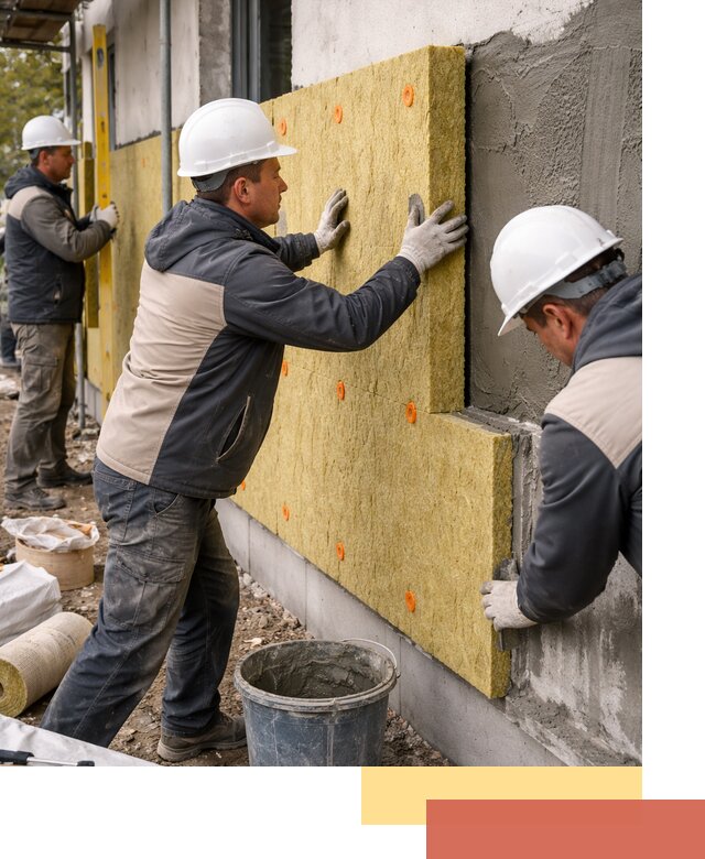 Утепление стен минватой в Орске — тепло и звукоизоляция