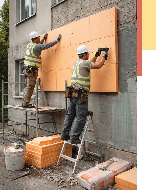 Утепление стен пеноплексом в Орске от 1913 руб./м2 — быстро и недорого | ОТДЕЛОЧНИК-Рск