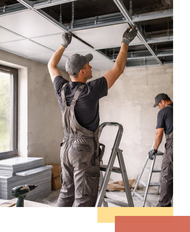 Монтаж кассетного потолка в Орске качественно и быстро