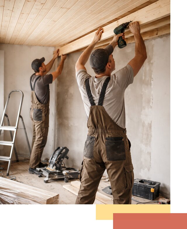 Монтаж потолка из вагонки в Орске профессионально и аккуратно