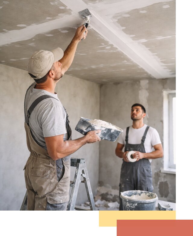 Обработка швов потолка ГКЛ в Орске: качественная заделка и шпатлевка