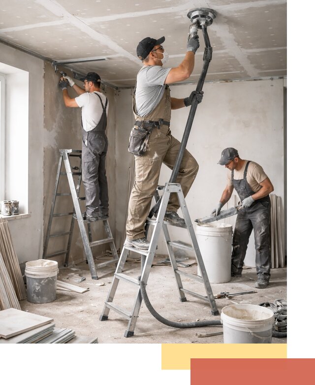 Ремонт потолка из гипсокартона в Орске: быстрый и качественный монтаж