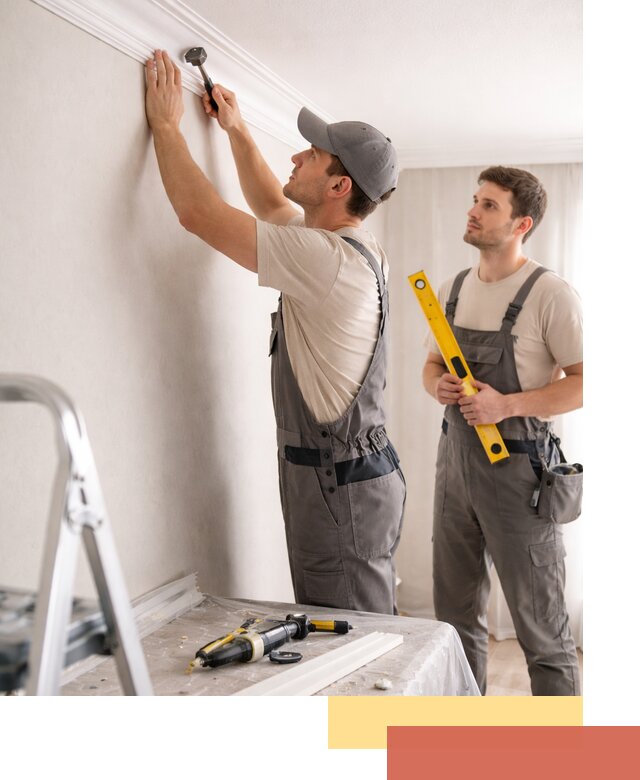 Монтаж потолочного плинтуса в Орске качественно и быстро